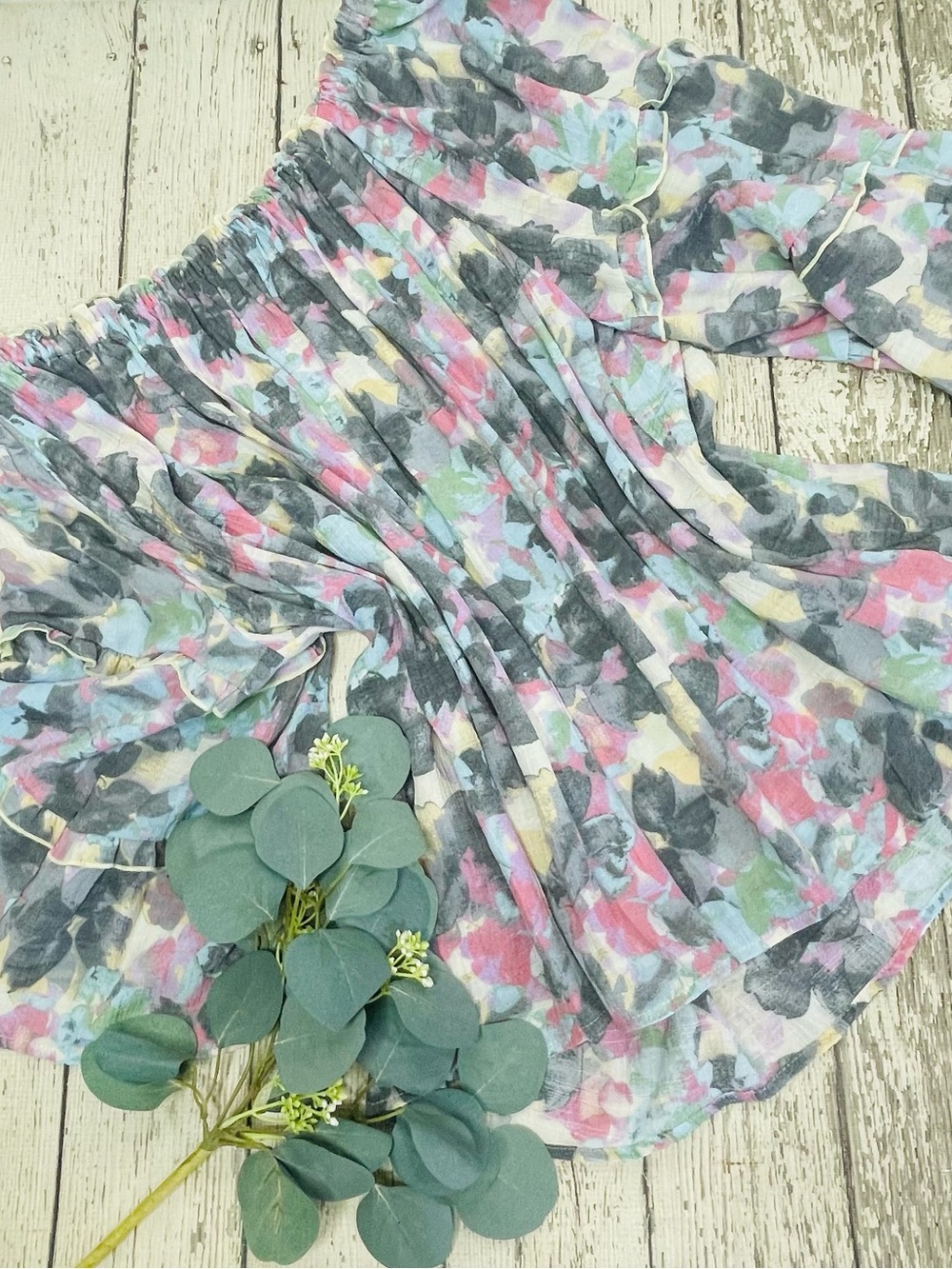 Zac & Rachel Woman Abstract Off the Shoulder Top